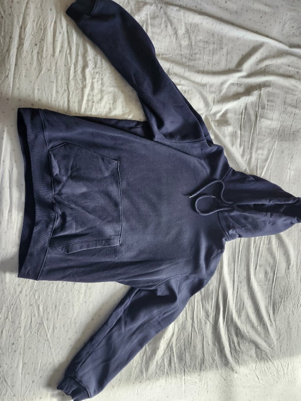 GAP Classic Pullover Hoodie Navy Blue Men’s Medium Cotton Blend Essential